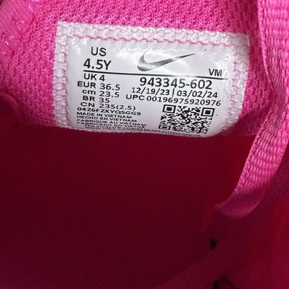Nike Air Max 270 GS Pink Mesh Shoes